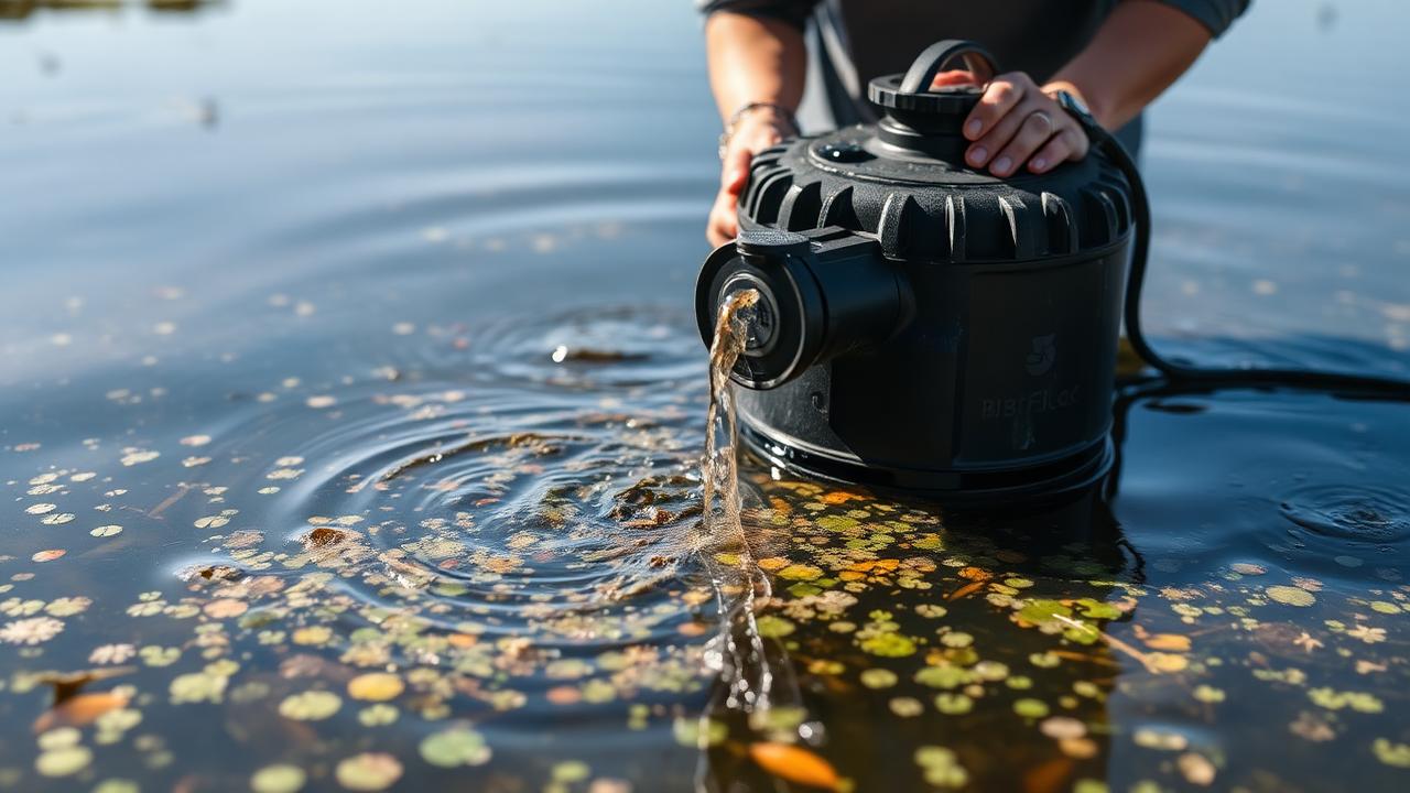 Preparing Biofloc Pond Media