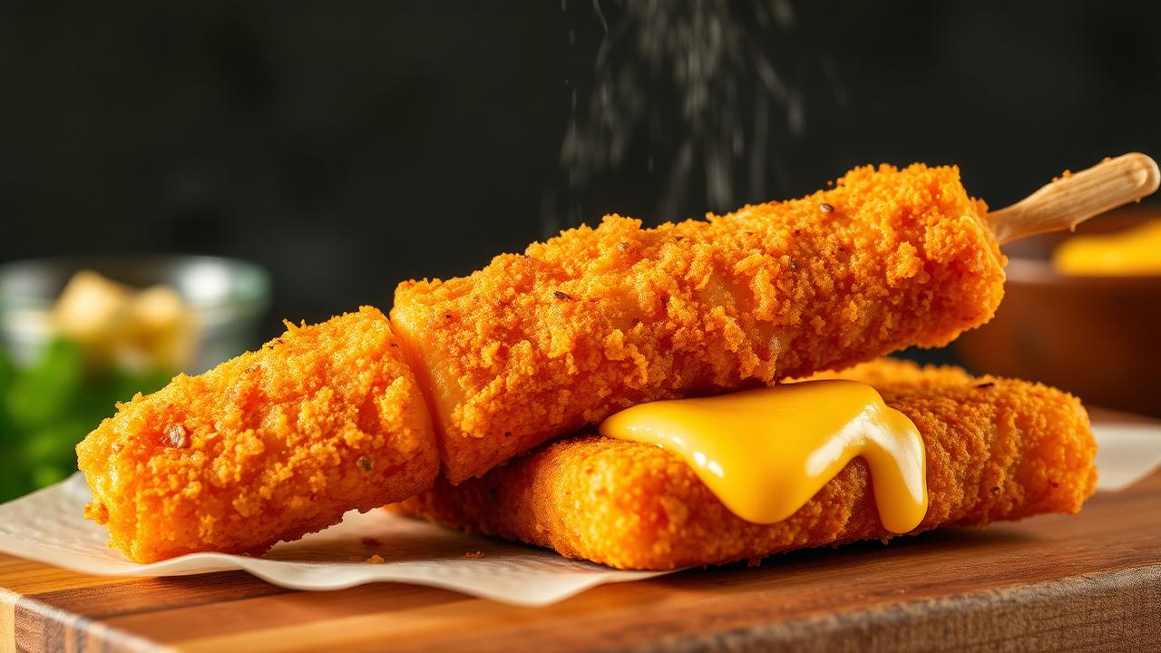 Producing Fish Stick with Cheese